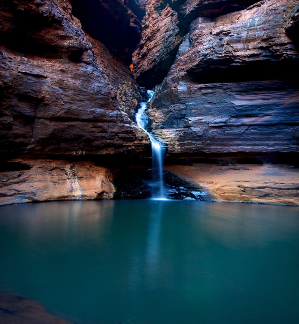 canyon waterfall